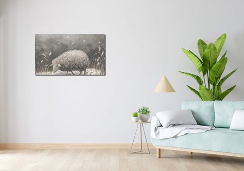 Obraz 90x50cm Bujna Owca na Arena.pl