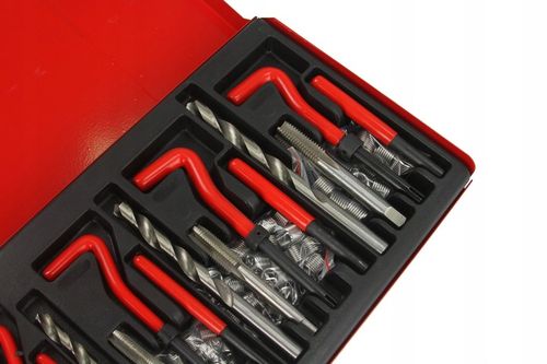 ZESTAW NAPRAWCZY GWINTÓW NAPRAWY GWINTU M5-M12 131 na Arena.pl