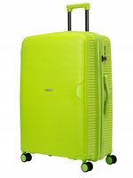 Walizka Duża na Kólkach TSA BLU MOONKY Altair 77cm Limonkowa