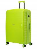 Walizka Duża na Kólkach TSA BLU MOONKY Altair 77cm Limonkowa
