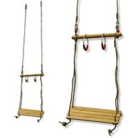 Wielofunkcyjna Drewniana Huśtawka Dla Dzieci Master