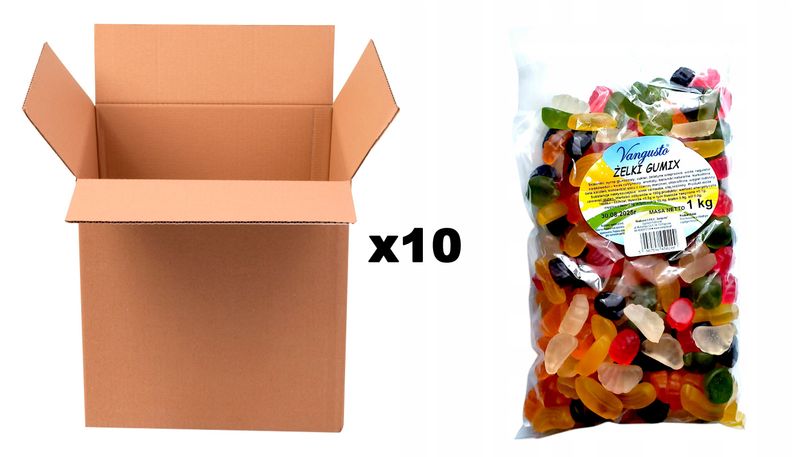 Żelki Vangusto 10x1kg GUMIX zdjęcie 1