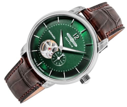 zegarek męski zeppelin lz120 open heart automatic 8166-4 + box na Arena.pl