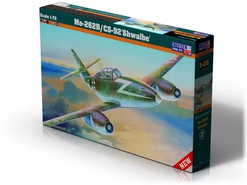 Me-262B-1a Doppelsitzsiger, D-215, 1:72 zdjęcie 1