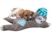 TRIXIE LENIWIEC Junior z bijącym sercem zabawka przytulanka psa szczeniaka