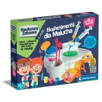 Zestaw doświadczalny mały chemik Clementoni wielokolorowy 5 lat +
