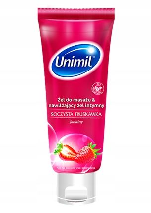 Zestaw SKYN Żel nawilżający Unimil Pure 200ml + Żel smak Truskawka 200 ml zdjęcie 3