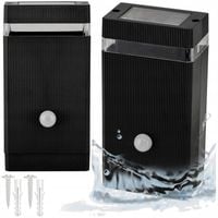 Lampa Elewacyjna Zewnętrzna LED Z Czujnikiem Ruchu i Zmierzchu 1x GU10 PIR