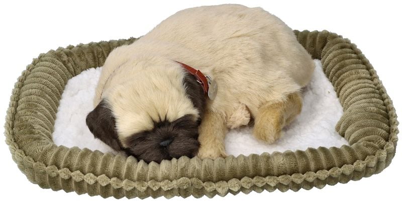 Maskotka Piesek Mops Oddychający Śpiący zdjęcie 3