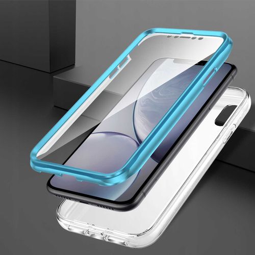 Spacecase Marble 360 Iphone Xr Niebieski na Arena.pl