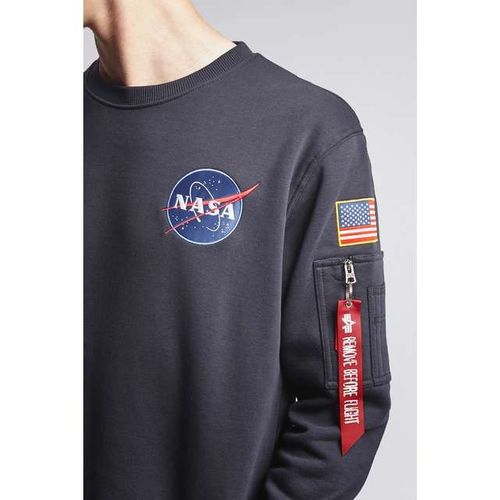 Alpha Industries SPACE SHUTTLE SWEATER 07 REP  BLUE M na Arena.pl