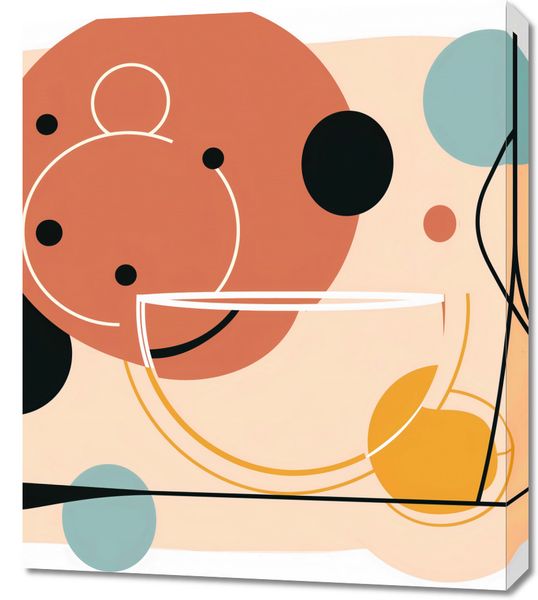 Obraz 60x70cm Harmonia Ciepła zdjęcie 1