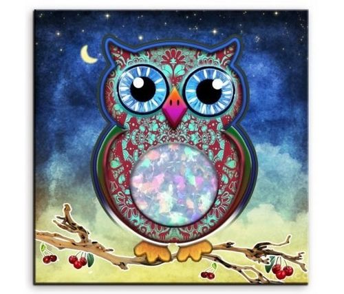 Obraz 40x40cm SOWA MON LIGHT grafika na Arena.pl