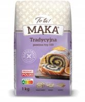 ToTa! Mąka pszenna TRADYCYJNA typ 550 uniwersalna 1kg