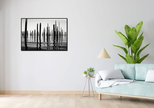 Plakat 100x70cm Refleksje Nad Wodą na Arena.pl