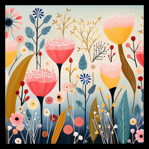 Plakat 40x40cm Ogród Marzeń zdjęcie 2