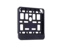 Ramka na tablicę rejestracyjną skutera i motoroweru, czarna