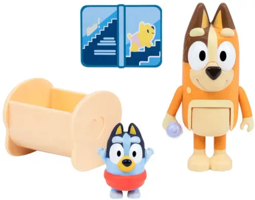 Bluey. Chilli i Baby Bluey na Arena.pl