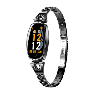 Damski Zegarek Smartwatch Czarny FUNKCJE Kardiowatch H8 Watchmark