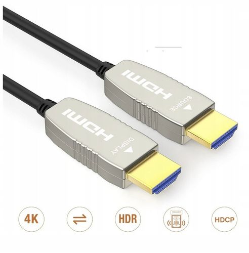 KABEL HDMI 2.1 8K 60Hz 4k AOC OPTYCZNY UHD HDR 10m na Arena.pl