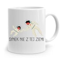 Kubek Prezent Dla Syna Synek Nie Z Tej Ziemi Z Nadrukiem Ze Zdjęciem