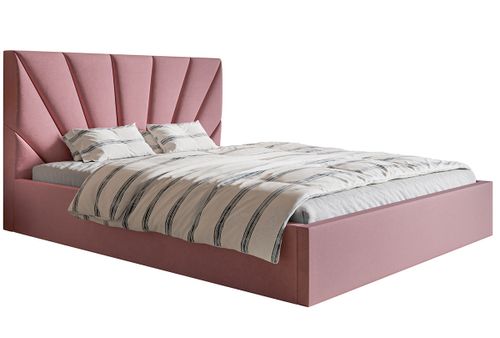 Łóżko tapicerowane slim3 120x200 ze Stelażem i pojemnikiem  kolory na Arena.pl