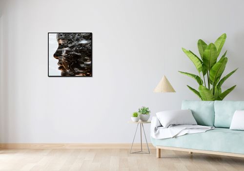 Plakat 60x60cm Wodniste Odbicie Swojego Ja na Arena.pl