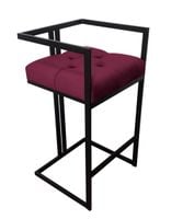 Hoker Chesterfield podstawa czarna MG02