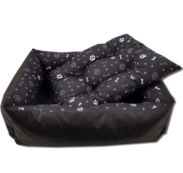 Legowisko dla psa kanapa WODOODPORNE 95 X 75 łapki zdjęcie 5