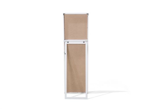 Lustro Stojące 40 X 140 Cm Białe Torcy na Arena.pl