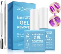 Profesjonalny Zmywacz do Paznokci Naturalny Żel 2x15ml GRATIS Pilnik