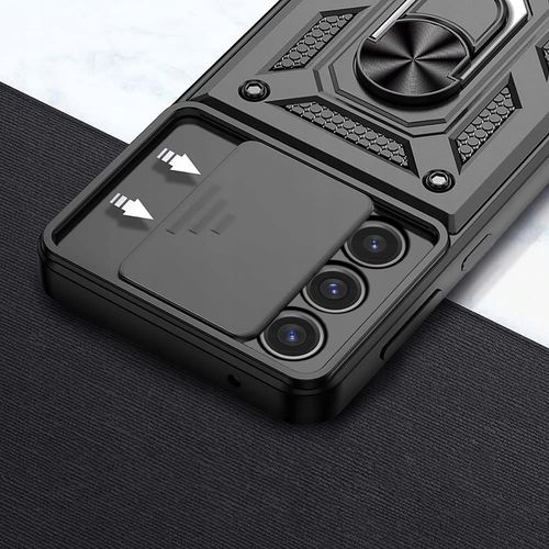 Etui do Samsung A56 5G PANCERNE SLIDE RING CASE + SZKŁO 9H na Arena.pl