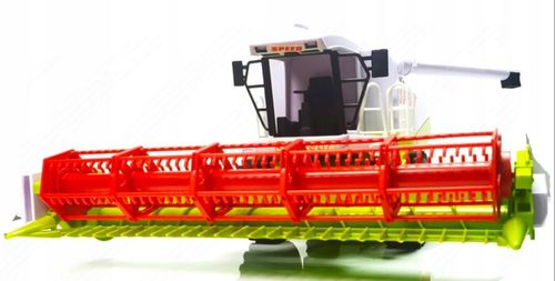 CLAAS LEXION DUŻY KOMBAJN ZBOŻOWY RUCHOME ELEMENTY NAPĘD TRAKTOR ZABAWKA na Arena.pl