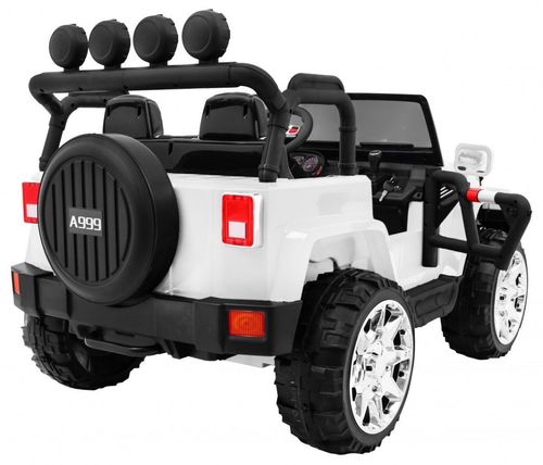 Pojazd MASTER 4x4 Biały A999 na Arena.pl
