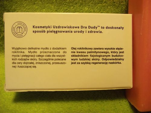 Dr Duda- Naturalne mydło rokitnikowe na Arena.pl