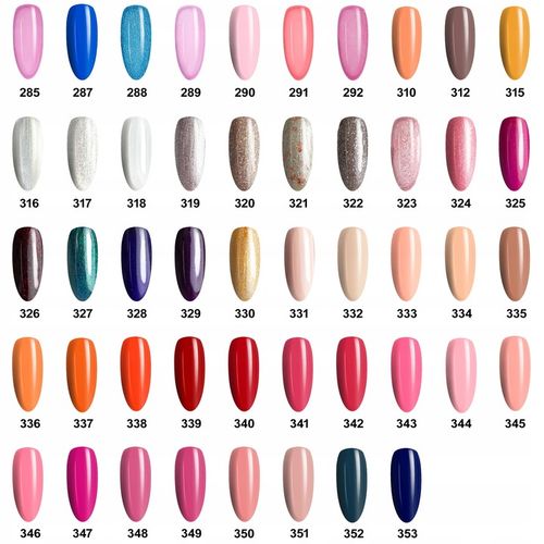 10x Lakier Hybrydowy NTN 5g Pastele Brokaty Drobinki Wybór Kolorów na Arena.pl