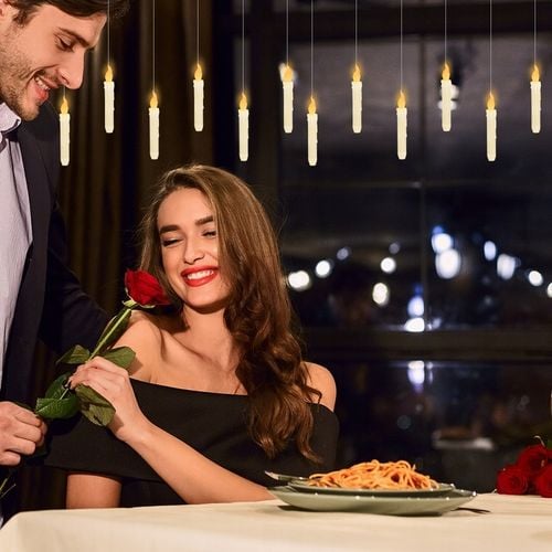 12szt Lewitujące Świece Led Z Pilotem Zdalnego Sterowania Świece Na Baterie na Arena.pl