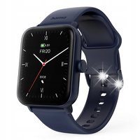 Smartwatch HAMA 6010 GPS Prostokątny Niebieski