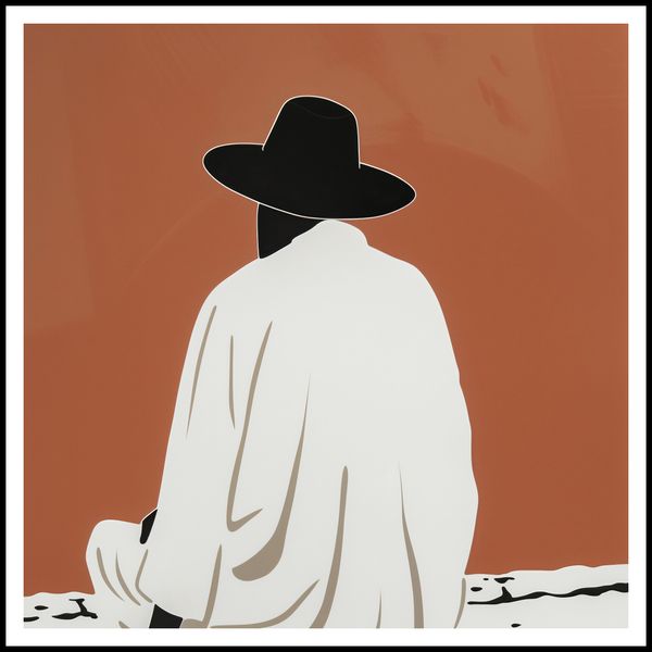 Plakat 100x100cm Rozmyślania w Oddali zdjęcie 3
