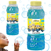 Płyn Do Tworzenia Baniek Mydlanych Minionki Zestaw Dla Dzieci 450 Ml