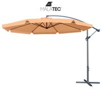 ND12_15053 Parasol ogrodowy na wysięgniku 3,5m - brązowy 5900779937697