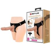 Pretty Love - Harness Briefs Jerry Universal Strap-On Harness 7,6'' Dildo