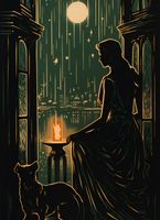 Plakat 40x55cm Nocne Szeptanie