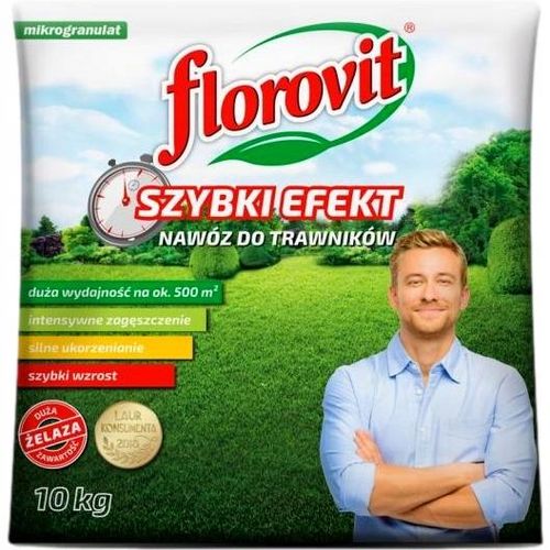 Nawóz do trawy SZYBKI EFEKT 10 kg Florovit na Arena.pl