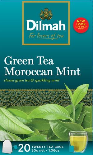 9x Herbata zielona Dilmah Moroccan Mint 20 szt na Arena.pl