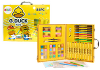 Zestaw Artystyczny W Walizce Kaczka Żółta 84 El