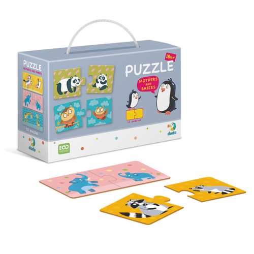 Puzzle Dodo Toys Dodo 24 Elementów Puzzle 12X2 Mamy I Dzieci  300150 na Arena.pl