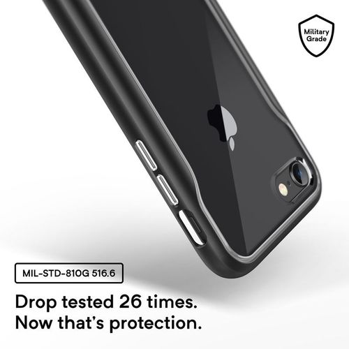Caseology Apex Clear Case - Etui iPhone 8 / 7 (Black) na Arena.pl