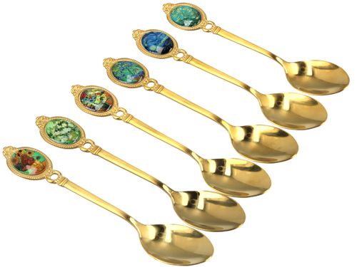 Kpl. 6 łyżeczek - V. van Gogh, mix (CARMANI) na Arena.pl