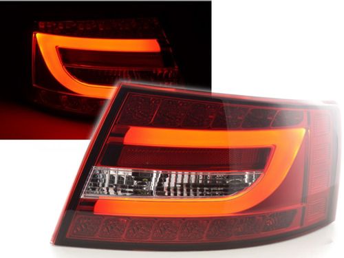 LAMPY TYLNE DO AUDI A6 C6 4F SEDAN OD 2004 DO 2008 Roku LED BAR RED 7 PIN ! na Arena.pl